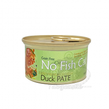 No Fish Cat 意大利無穀物(單一蛋白) 鮮鴨肉醬貓罐頭－85G