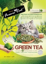 Fussie Cat Green Tea Paper Litter 貓綠茶紙貓砂 7L