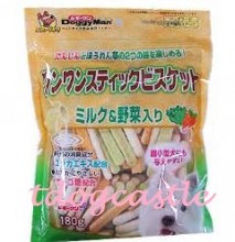 DoggyMan牛奶野菜手指餅 180G