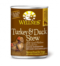 Wellness Stew 紅莓火雞鴨肉 狗罐頭 12.5oz