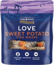 Fish4Dogs 甜薯魚皮卷 100g
