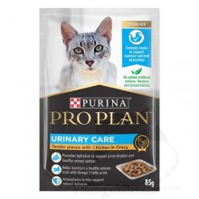PURINA® PRO PLAN® 濕糧成貓泌尿健康配方 (醬汁雞肉) 85G