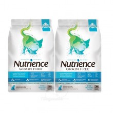 NUTRIENCE GRAIN FREE 七種魚－無穀物全貓糧 (D2561) 5.5lb x 2包