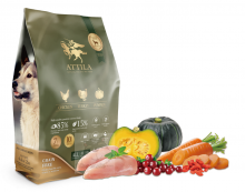 ATTILA 阿提拉  雞肉+火雞肉+南瓜 無穀全齡犬糧 6kg (墨綠)