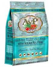 AVP @1659 鮮肉無穀物蔬果 天然深海六種魚 全貓糧 15LBS