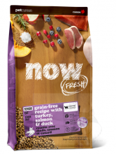 NOW FRESH Grain Free Senior Food 高齡貓 (火雞, 三文魚, 鴨肉) 16LBS