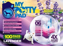 My Potty Pad  殿堂吸寵物尿墊 100片裝 (薰衣草味) 33 cm x 45cm