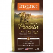 Nature's Variety Instinct 無穀物頂級蛋白質貓乾糧 - 鴨肉配方 (4lb)