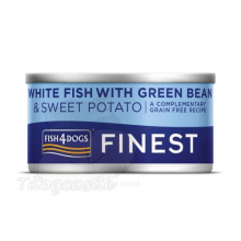 Fish4Dogs FINEST 狗罐頭 - 深海魚甜薯青豆 85g