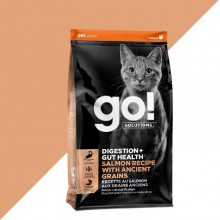 GO! SOLUTIONS™ 腸胃保健系列 三文魚古早穀物貓糧配方 3Lbs