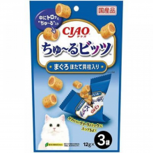 CIAO 吞拿魚、帶子味流心粒粒 3 x12g CS-172