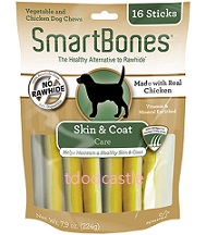 SmartBones - 雞肉味美毛健齒棒 3.5" 16支裝