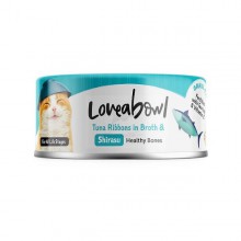 Loveabowl 貓罐 無穀物壯骨吞拿魚白飯魚 (LBCE044) 70g
