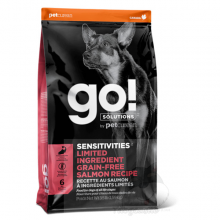 GO! SOLUTIONS™低敏美毛系列-三文魚狗糧配方 12LBS