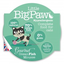 Little Big Paw – Gourmet Ocean Fish 大西洋海洋魚慕絲餐盒 [貓用] 85G